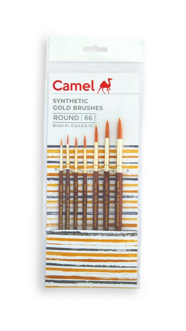 Camel Synthetic Gold Brushes